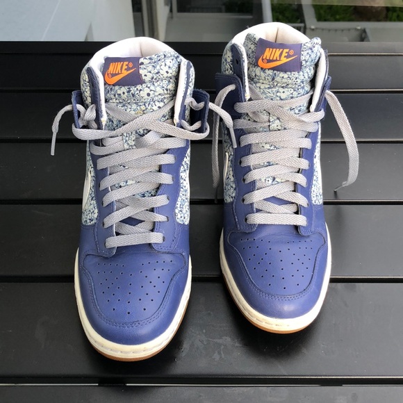 nike wedge high tops